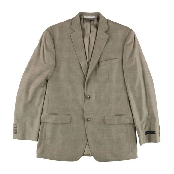 Marc New York Mens Glen-Plaid Two Button Blazer Jacket,...